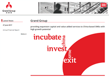 Tablet Screenshot of grandgroupplc.com